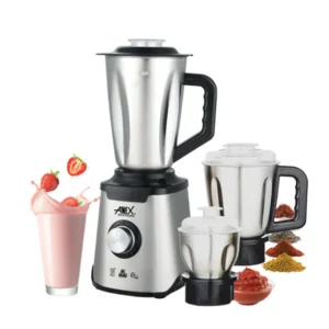 Anex AG-6133SS Deluxe Blender & Grinder - 600 Watts