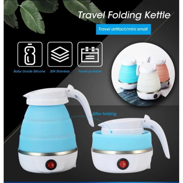 Portable Travel Kettle 600ml - Image 2