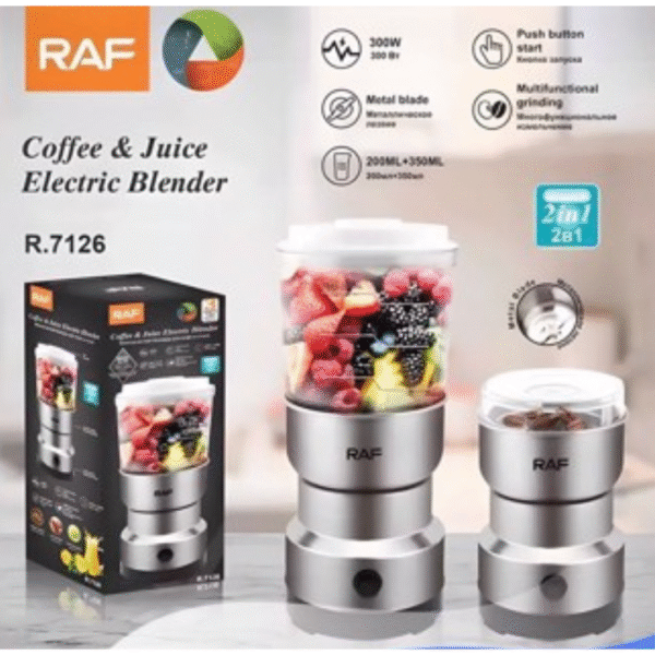 RAF 2 in 1 Blender & Grinder R.7126