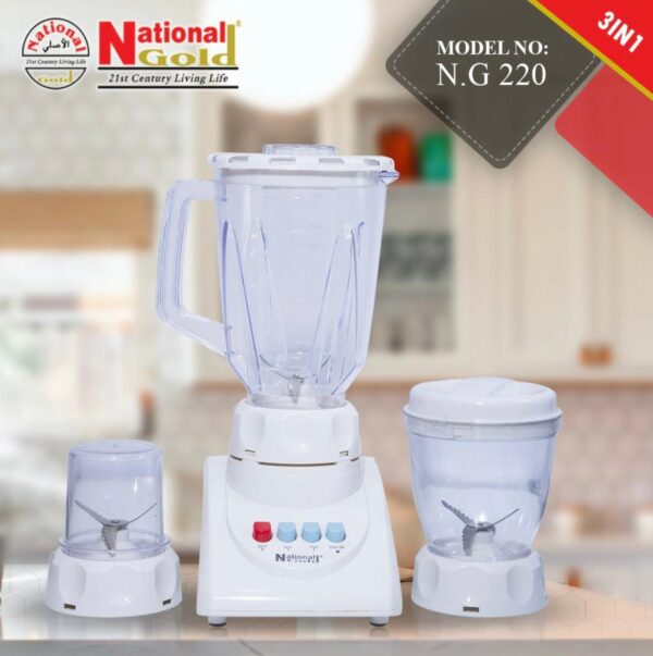 National Gold Blender 3 In 1 NG-BLP-09