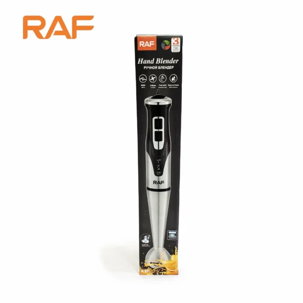 RAF Immersion Blender & Hand Blender R.321 – Stainless Steel & 4-Blade – 800W - Image 3