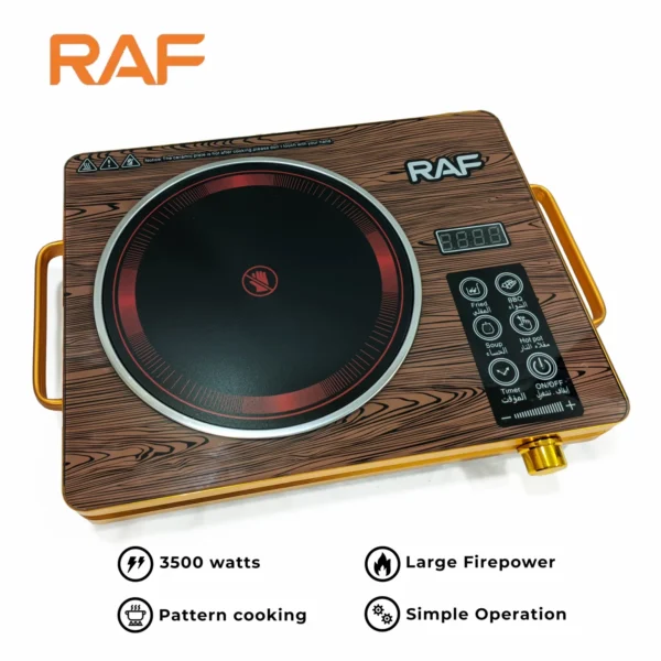 RAF Electric Stove & Infrared Cooker & Hot Plate R.8029