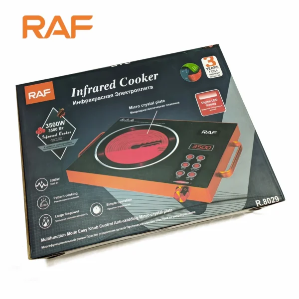 RAF Electric Stove & Infrared Cooker & Hot Plate R.8029 - Image 2