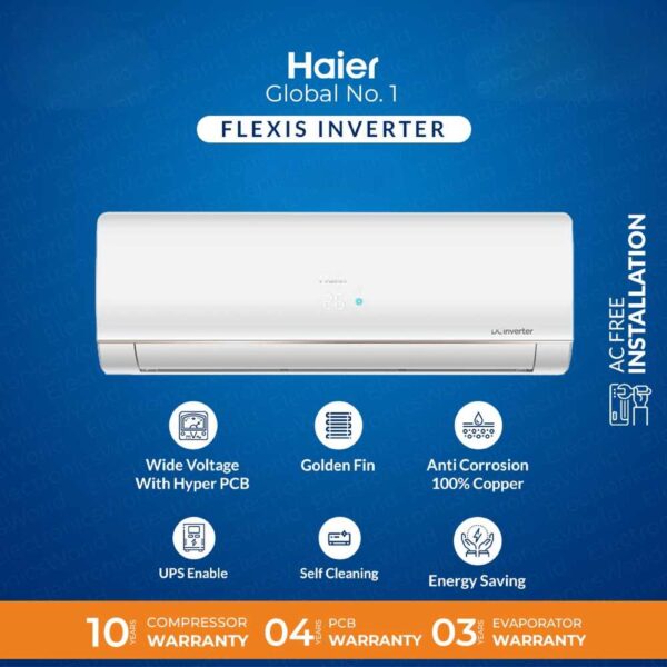 Haier 1 Ton DC Inverter Air Conditioner Cool Only HSU-13LF
