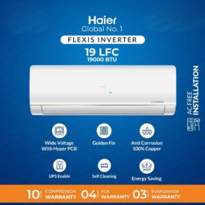Haier 1.5 Ton DC Inverter Air Conditioner Cool Only HSU-19LF