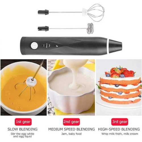 Rechargeable 2 in 1 Coffee Beater - Image 7