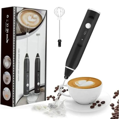 Rechargeable 2 in 1 Coffee Beater - Image 2