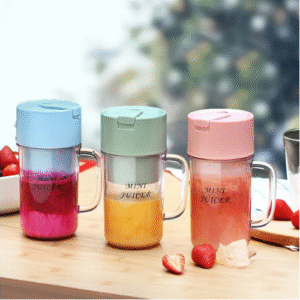 Portable Juicer Cup With Straw-500ml-6 Blades
