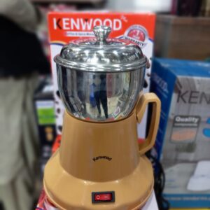 Electric Spice Grinder with Stainless Steel Bowl and Lid